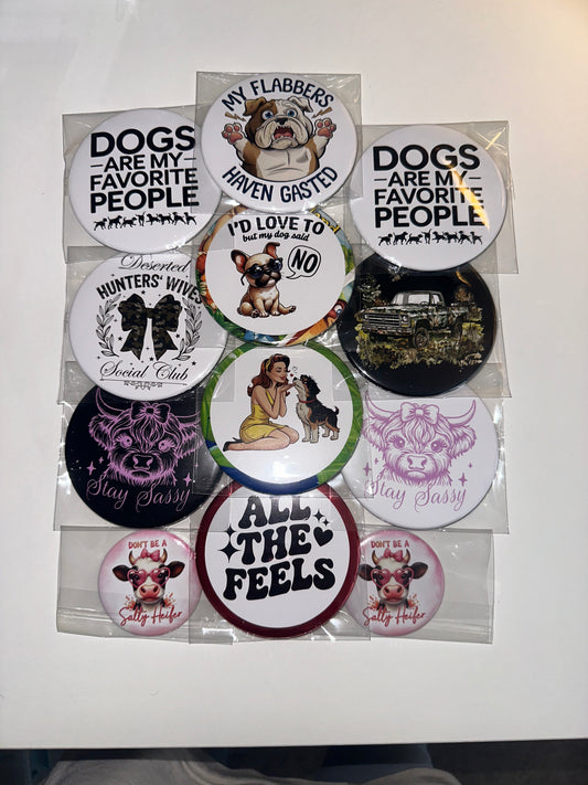 All The Feels Mirrors Set magnetsbykathi