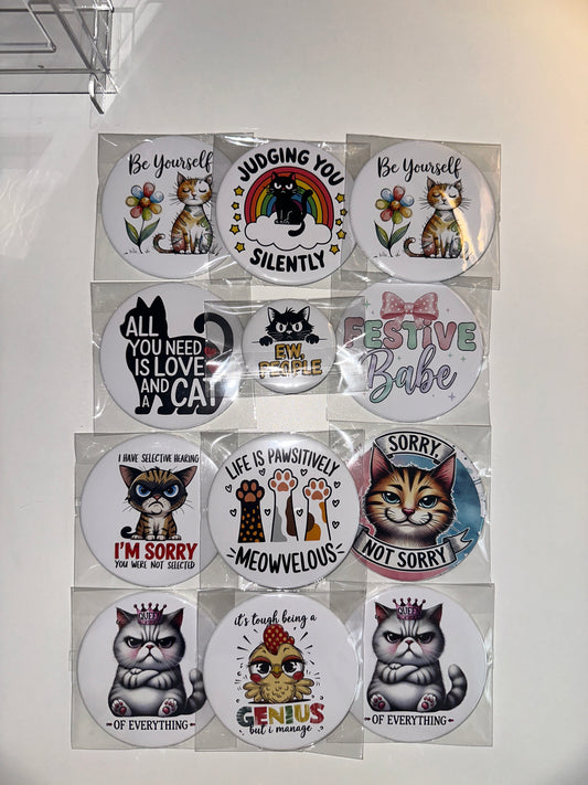 Sorry Not Sorry Mirrors Set magnetsbykathi