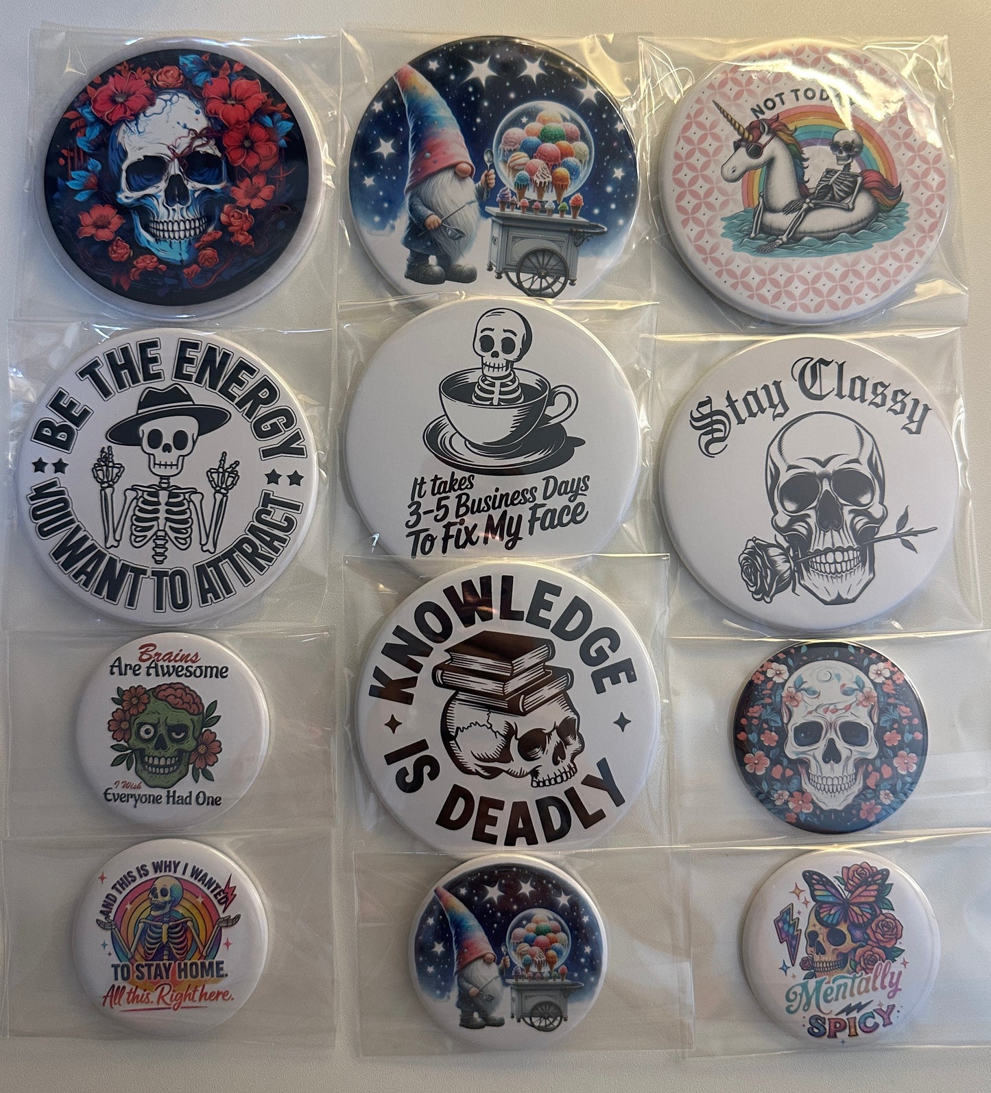 Stay Classy Mirrors Set magnetsbykathi