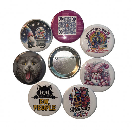 2.25 BUTTONS magnetsbykathi