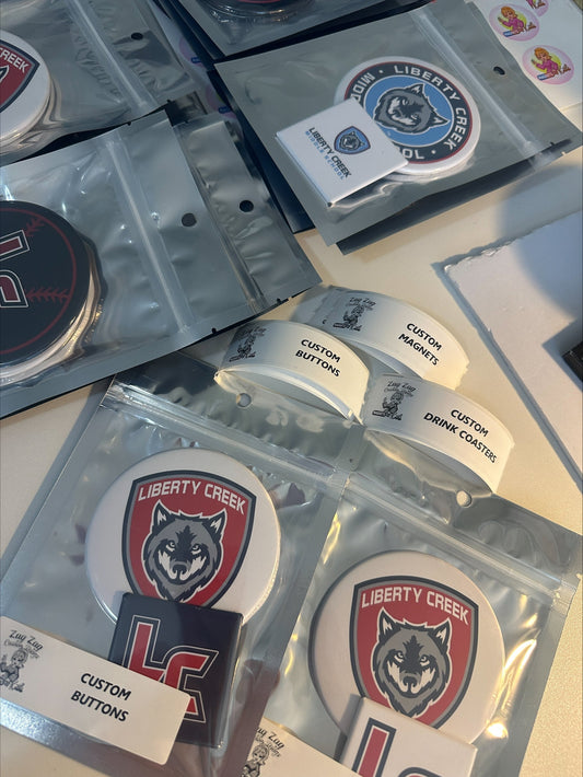 Bulk Custom Photo Drink Coasters 100 Personalized magnetsbykathi