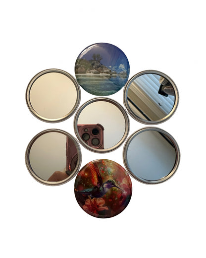 2.25 COMPACT MIRRORS magnetsbykathi