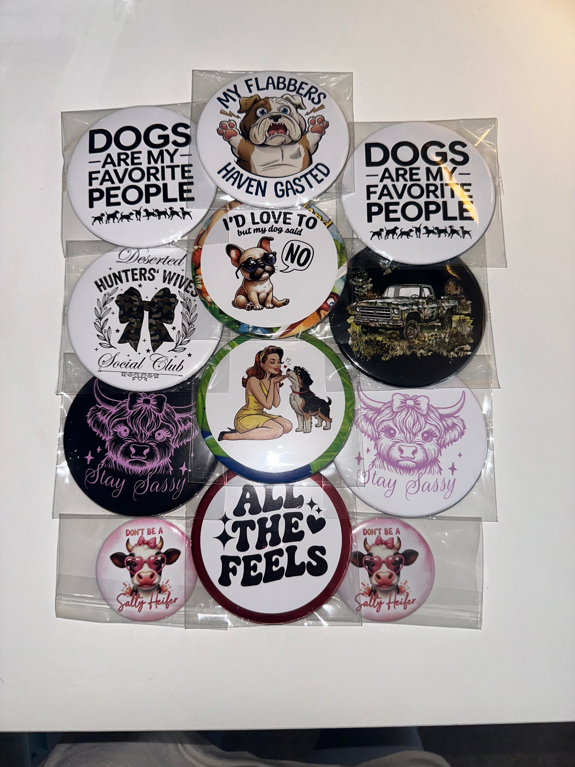 All The Feels Mirrors Set magnetsbykathi