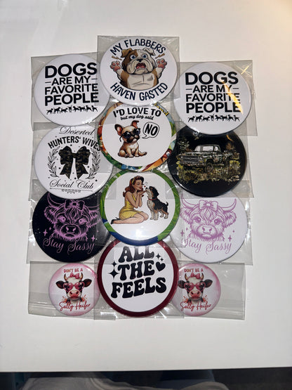 All The Feels Mirrors Set magnetsbykathi