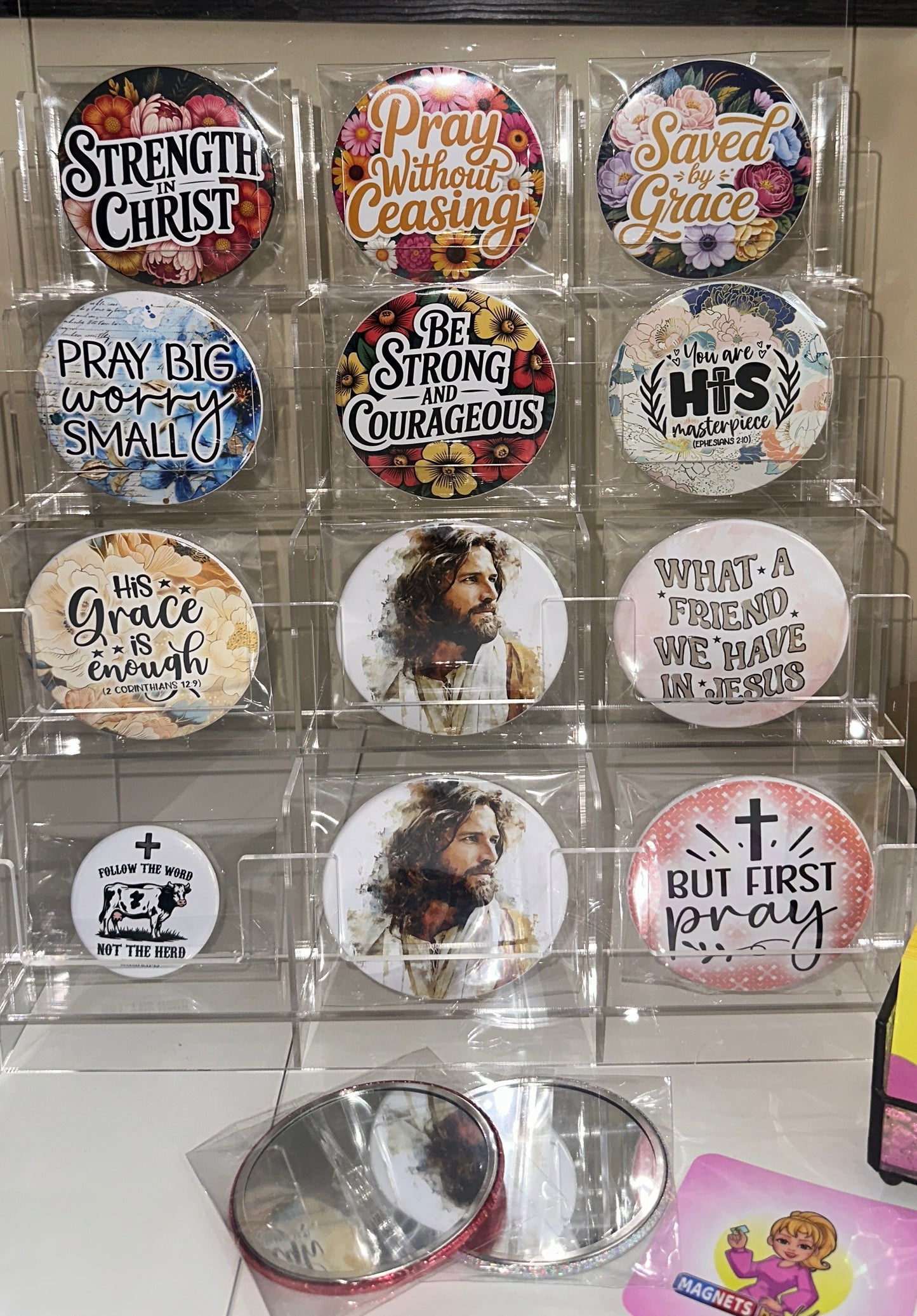 Keep Going Keep Growing Mirrors Set magnetsbykathi