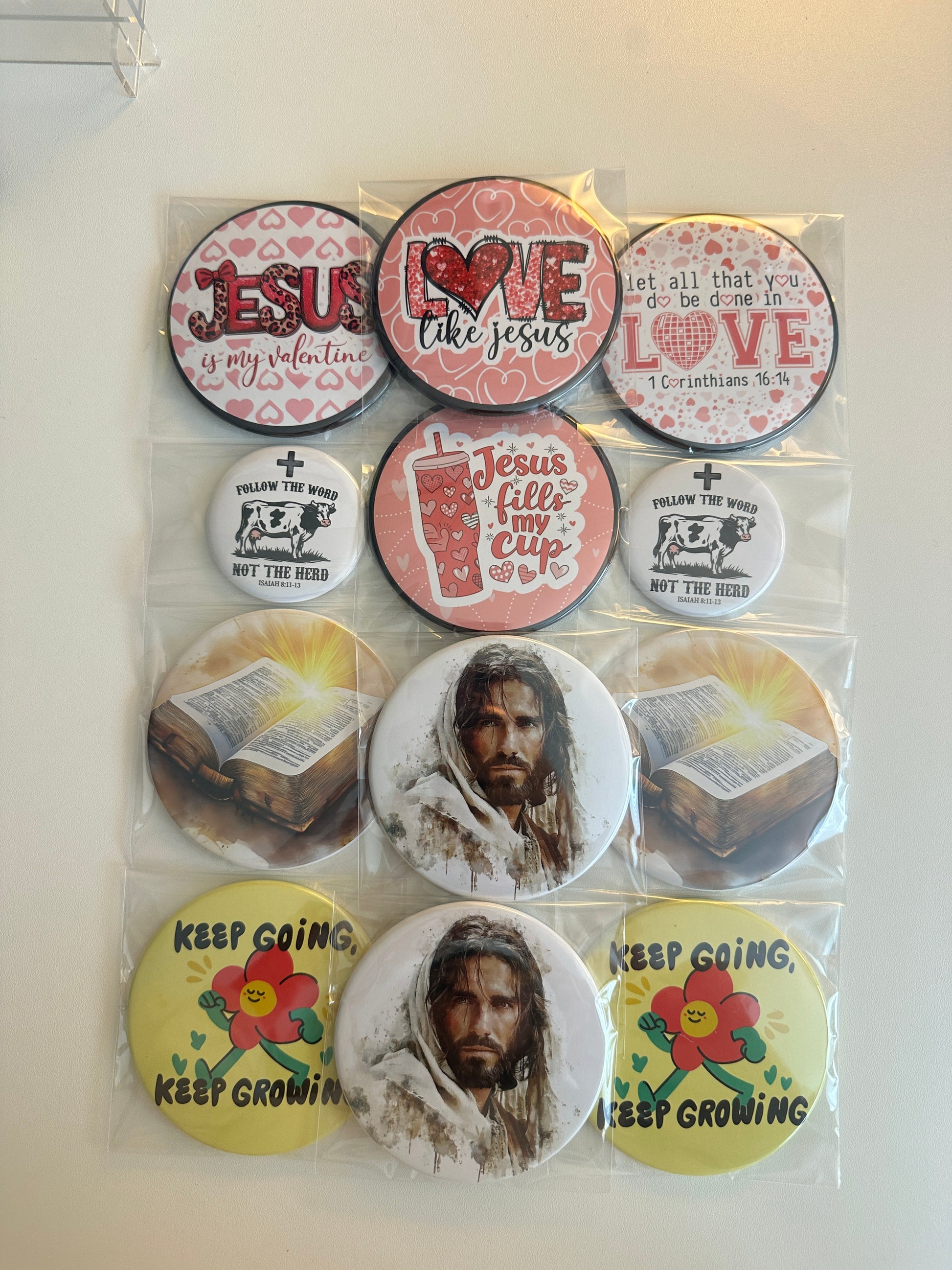 Keep Going Keep Growing Mirrors Set magnetsbykathi