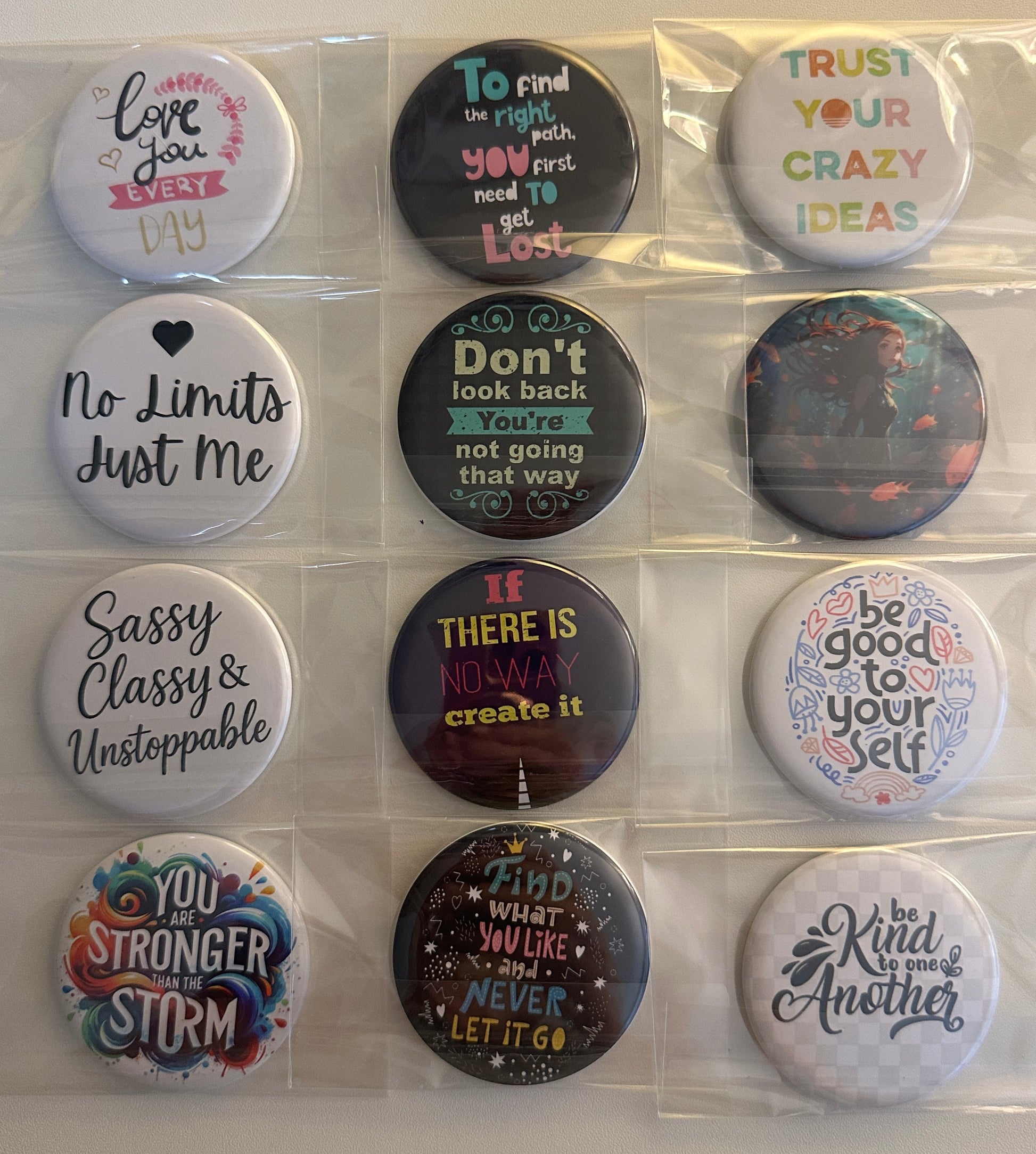 No Limits Just Me Mirrors Set magnetsbykathi