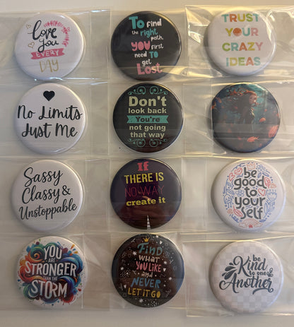 No Limits Just Me Mirrors Set magnetsbykathi