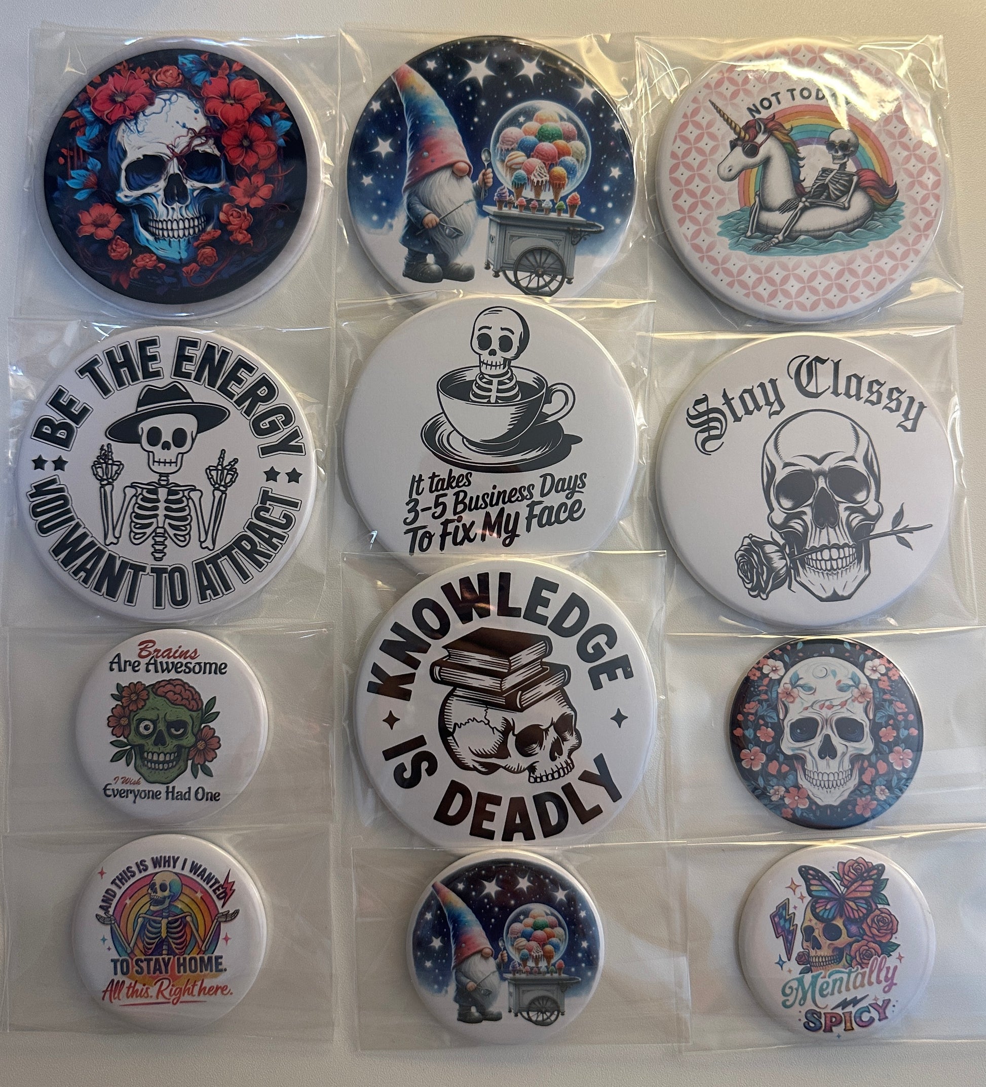 Stay Classy Mirrors Set magnetsbykathi